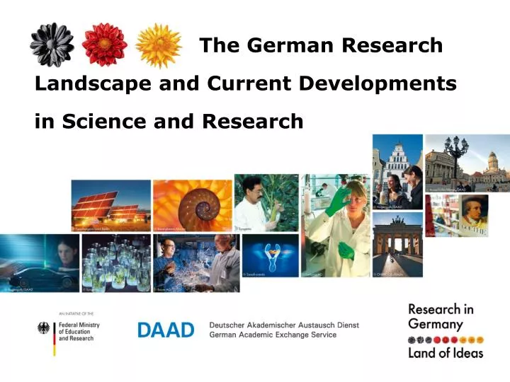 the german research landscape and current developments in science and research
