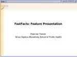 FastFacts: Feature Presentation - slide 1