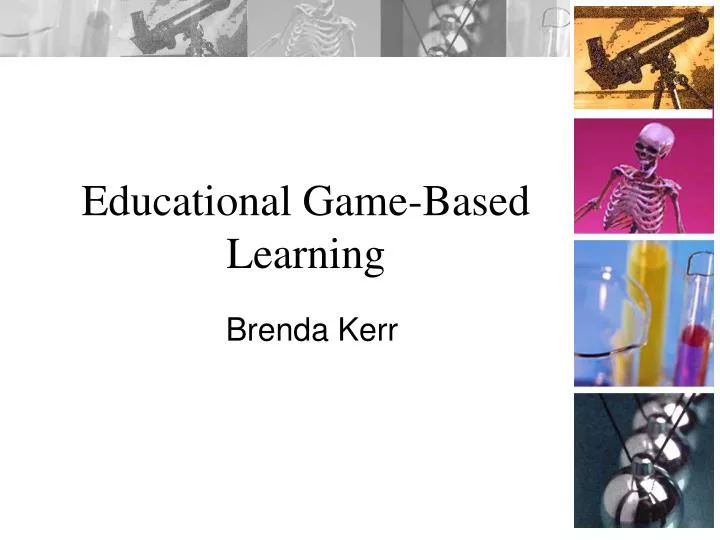 educational game based learning
