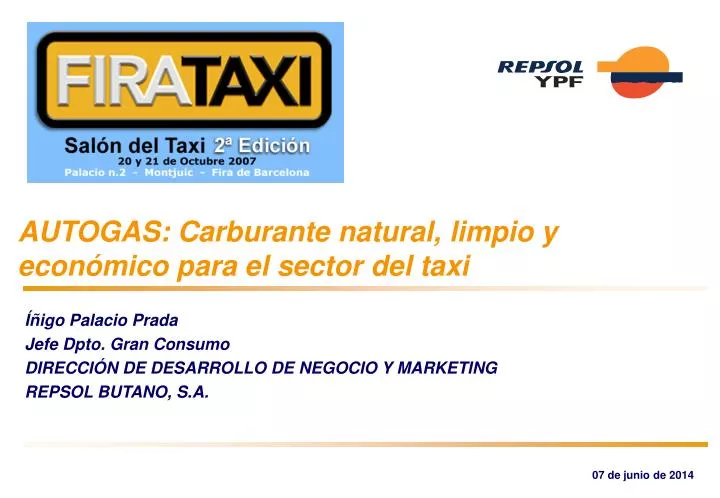 autogas carburante natural limpio y econ mico para el sector del taxi