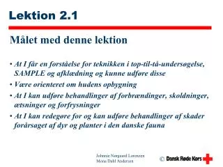 lektion 2 1