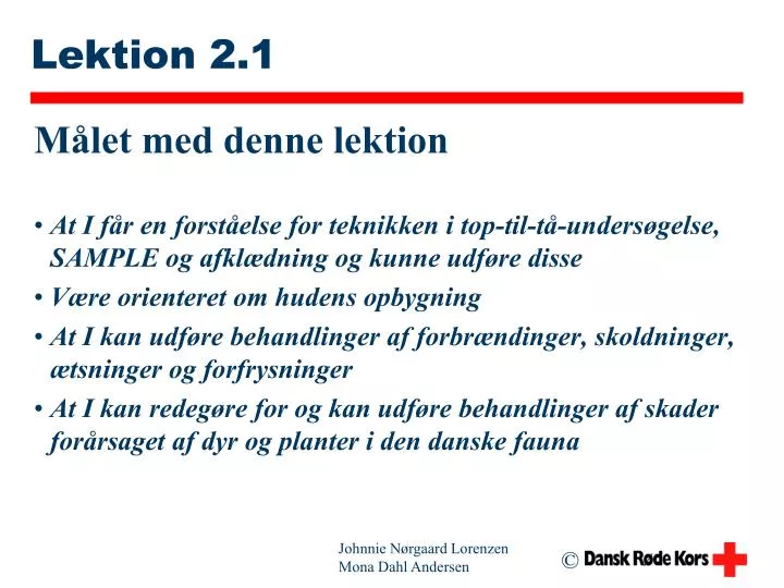 lektion 2 1