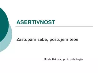 asertivnost