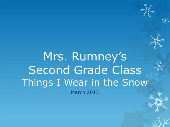 mrs rumney s second grade class things i wear in the snow