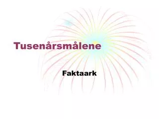 faktaark