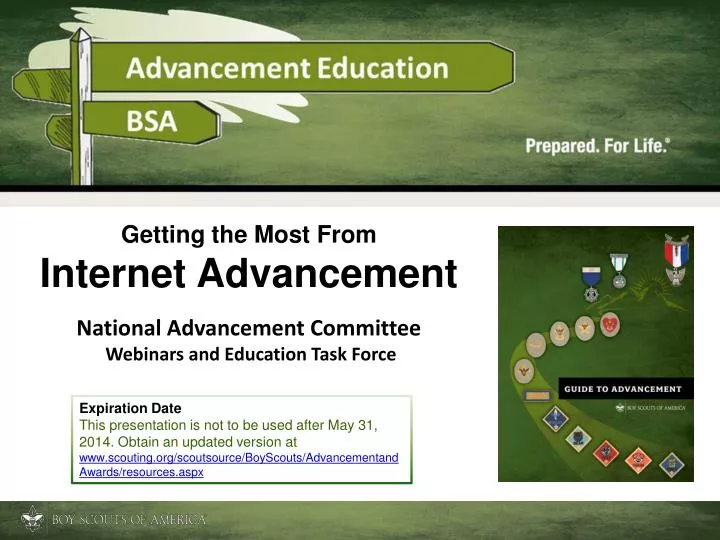 getting the most from internet advancement