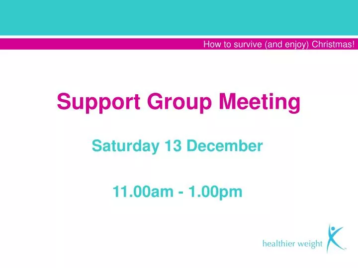 support group meeting
