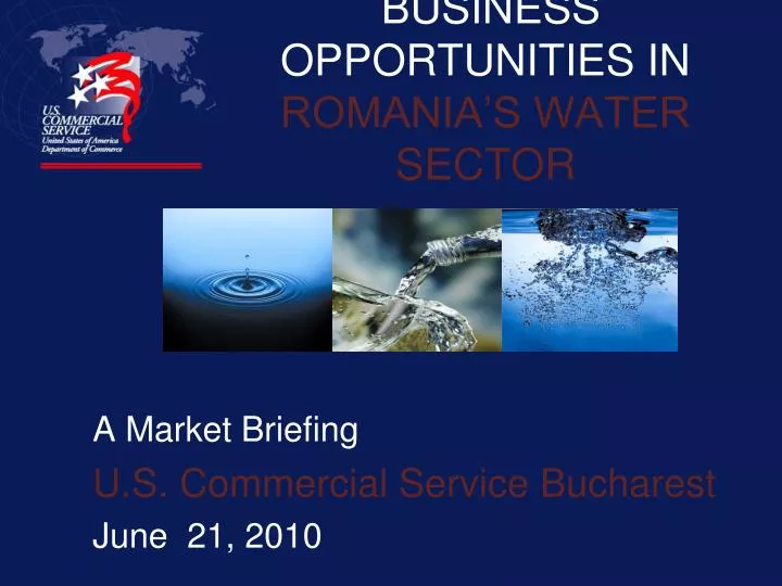 business opportunities in romania s water sector