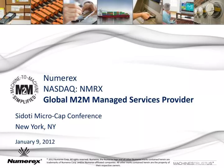 numerex nasdaq nmrx global m2m managed services provider
