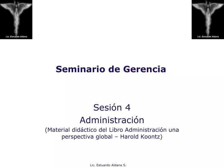 seminario de gerencia