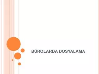 b rolarda dosyalama