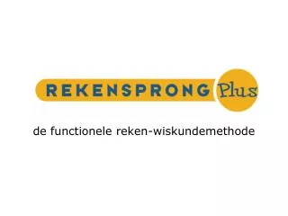 de functionele reken wiskundemethode