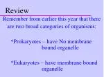 Review - slide 1