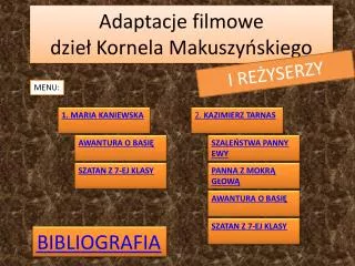 Adaptacje filmowe dzieł Kornela Makuszyńskiego