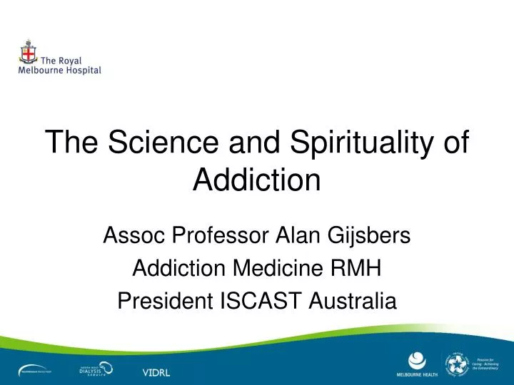 the science and spirituality of addiction
