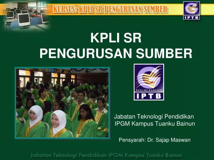 kpli sr pengurusan sumber