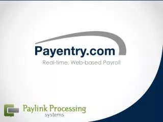 Real-time, Web-based Payroll