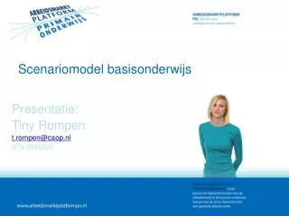scenariomodel basisonderwijs