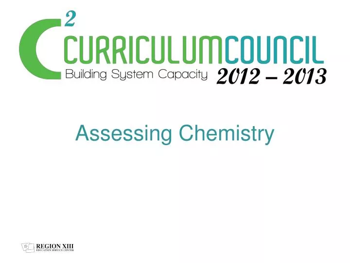 assessing chemistry
