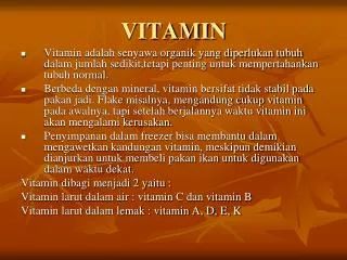 vitamin