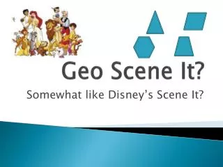 Geo Scene It?