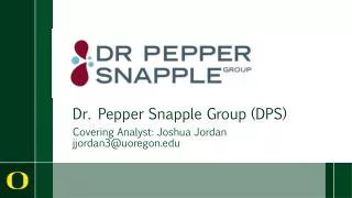 Dr. Pepper Snapple Group (DPS)