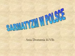 ania dostatnia kl vib