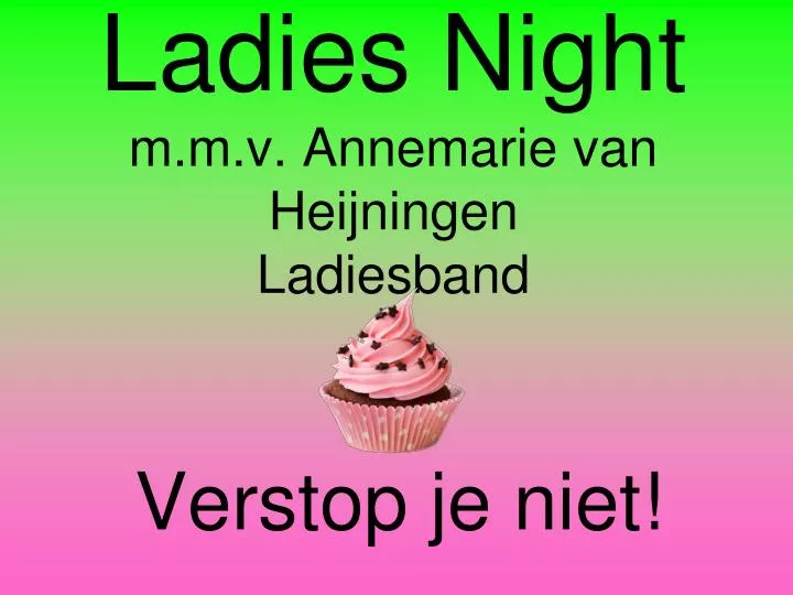 ladies night m m v annemarie van heijningen ladiesband