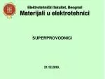 SUPERPROVODNICI - slide 1