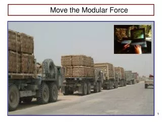 Move the Modular Force