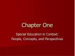 Chapter One - slide 1