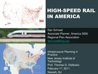 HIGH-SPEED RAIL IN AMERICA