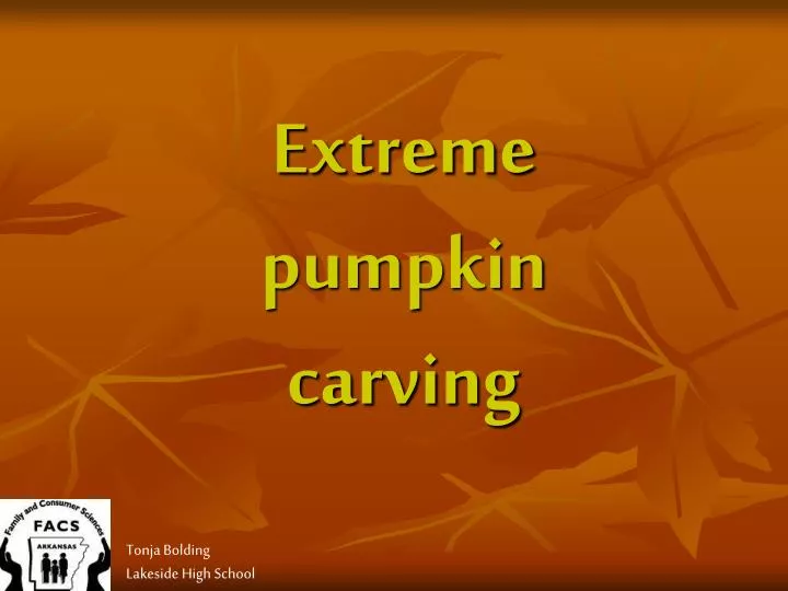 extreme pumpkin carving