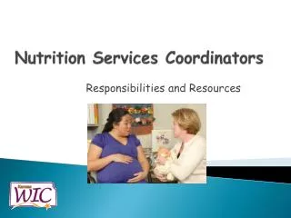 Nutrition Services Coordinators