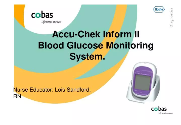 accu chek inform ii blood glucose monitoring system
