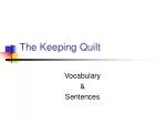 The Keeping Quilt - slide 1