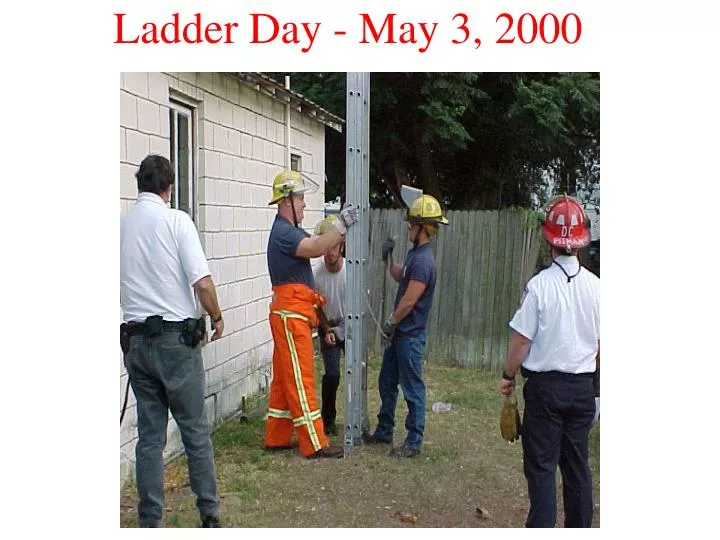 ladder day may 3 2000