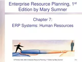 Enterprise Resource Planning, 1 st Edition by Mary Sumner