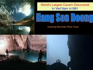 Hang Son Doong