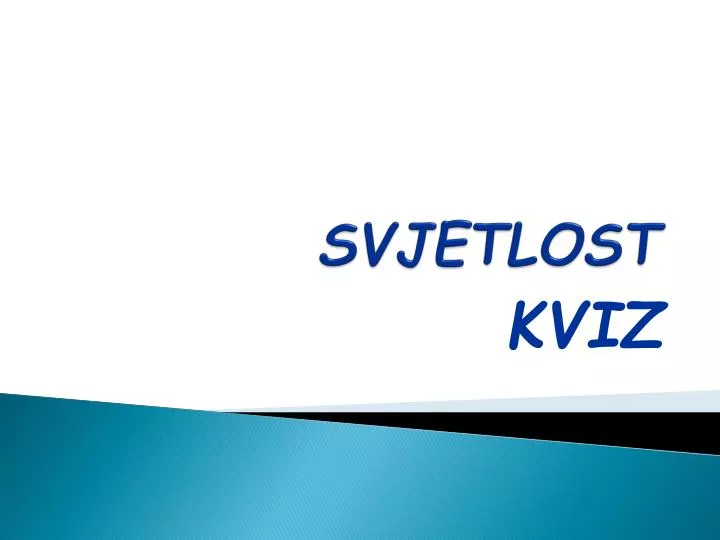 svjetlost