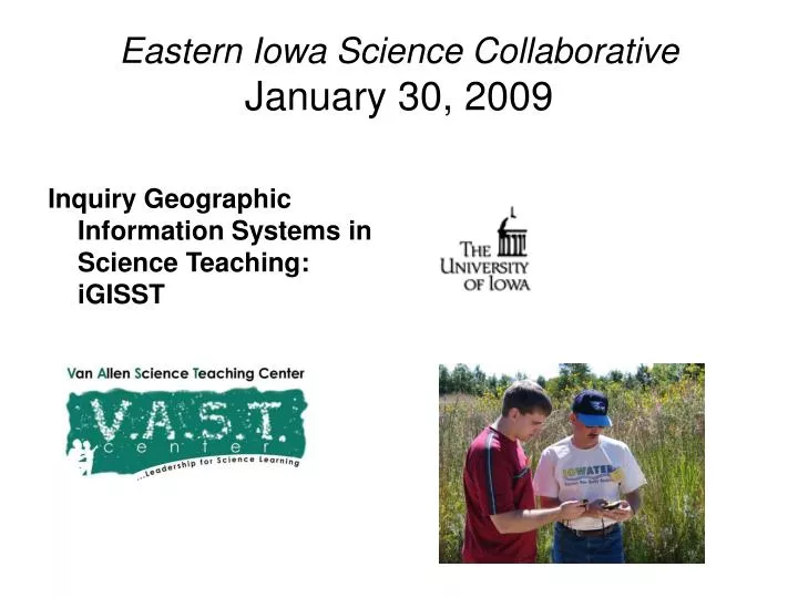 eastern iowa science collaborative january 30 2009