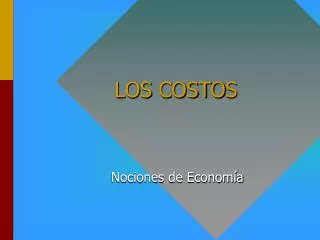 los cost o s