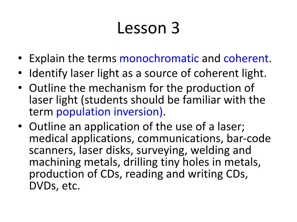 PPT - Lesson 3 PowerPoint Presentation, free download - ID:1425635