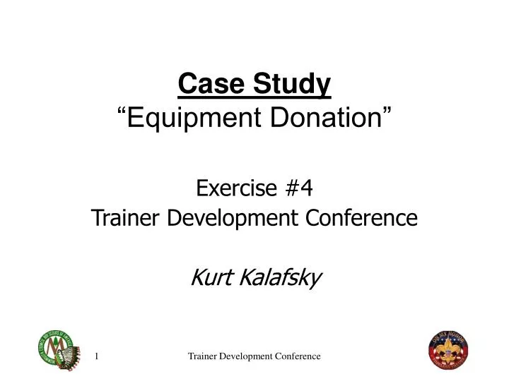 case study equipment donation