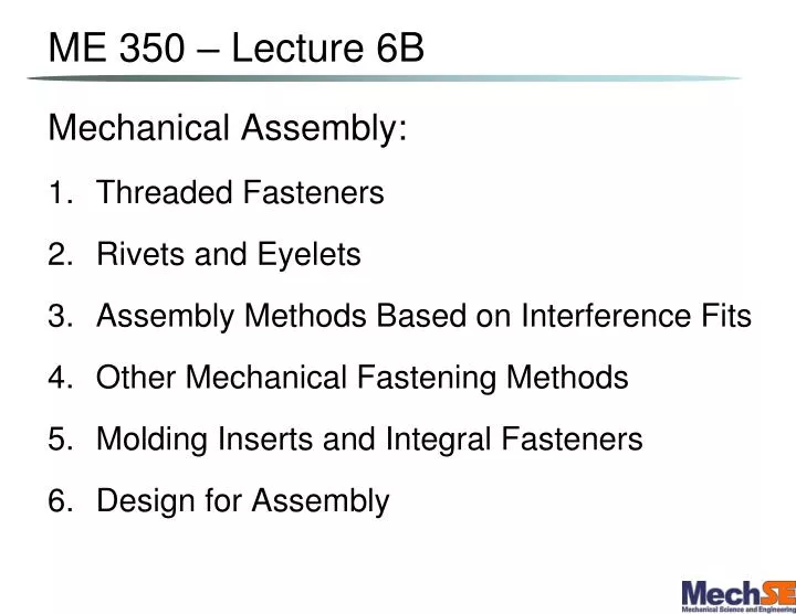 me 350 lecture 6b