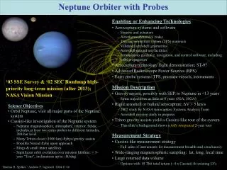 Neptune Orbiter with Probes
