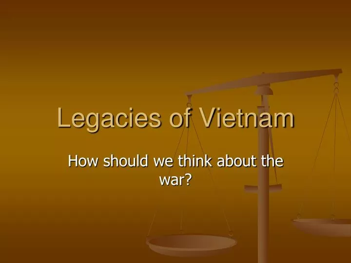 legacies of vietnam