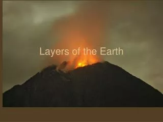 Layers of the Earth