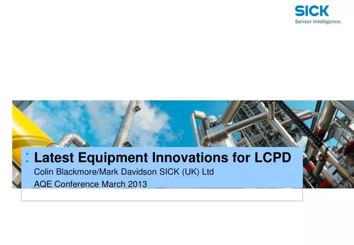 latest equipment innovations for lcpd