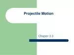Projectile Motion - slide 1